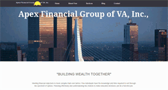 Desktop Screenshot of apexfinancialgroupofva.com